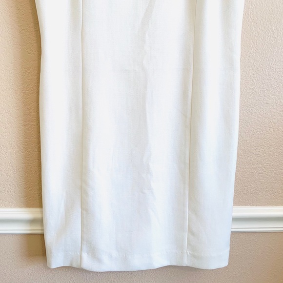 New! Mario Serrani of Italy Beautiful White Dress - Picture 5 of 16